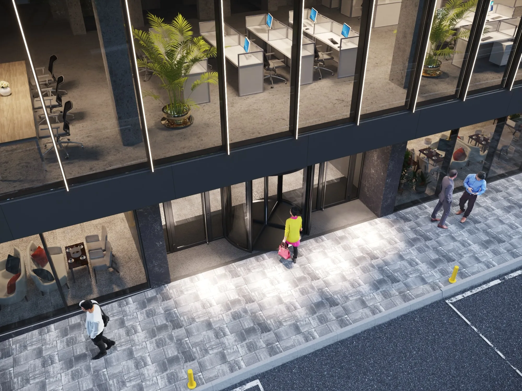 величний бізнес центр із панорамним видом